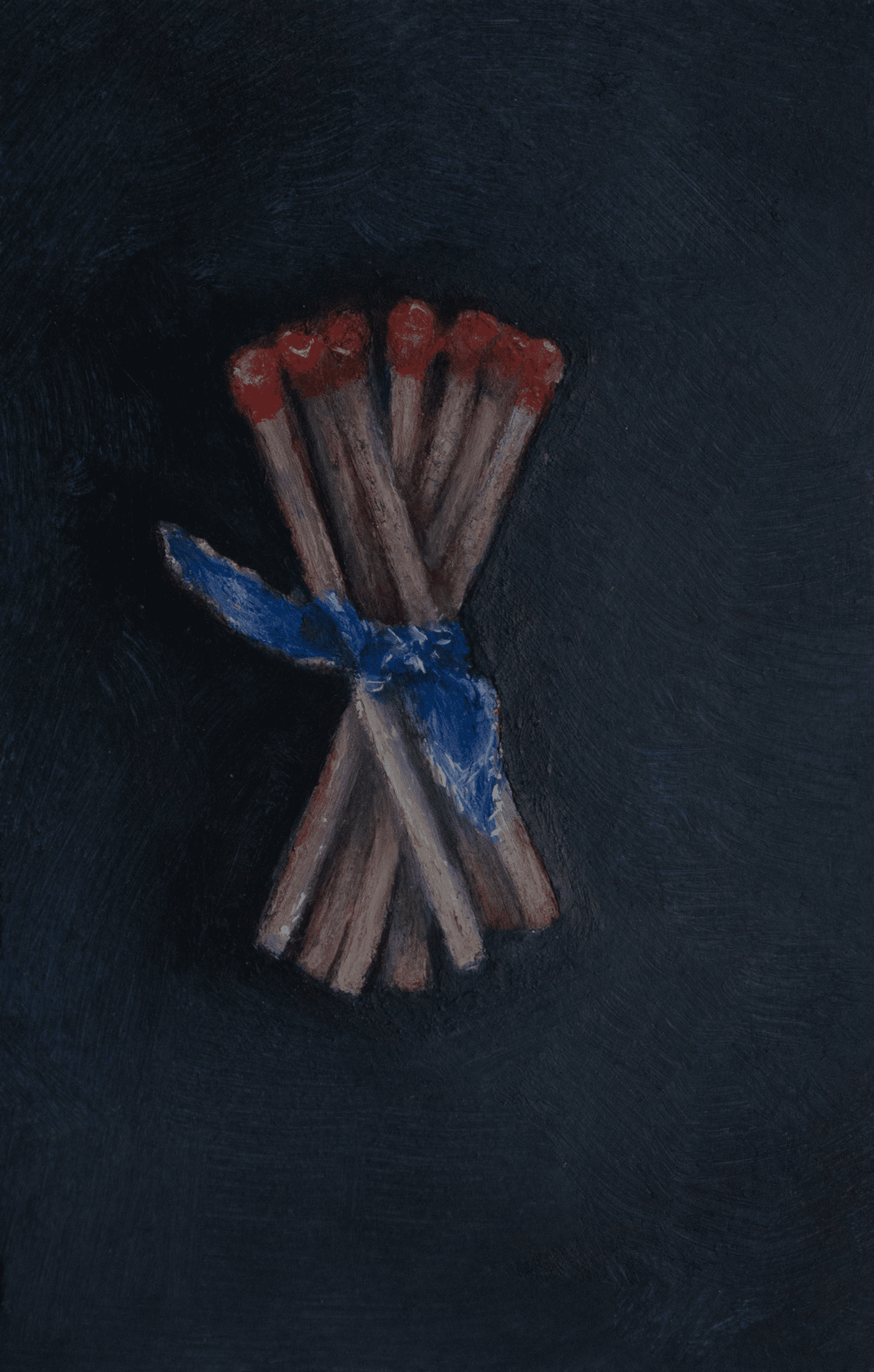 Lazo azul, fuego quieto